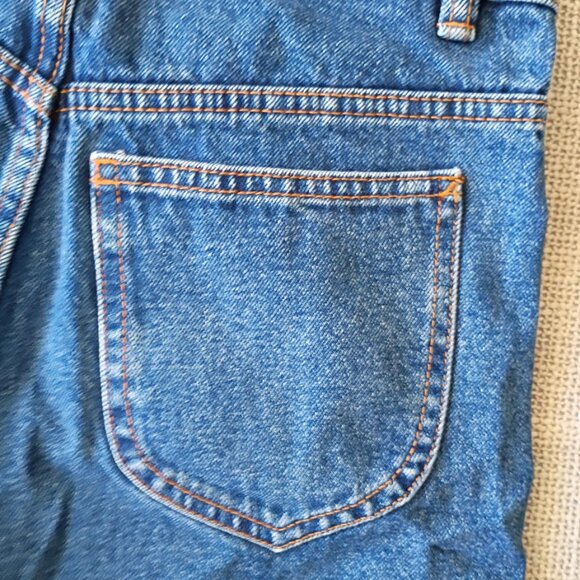 ZARA Authentic Denim by TRF High-Waisted Jean Shorts Size 2 – Classic Blue Wash - Picture 8 of 8